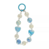 Heart Beaded Decor Phone Lanyard Charm