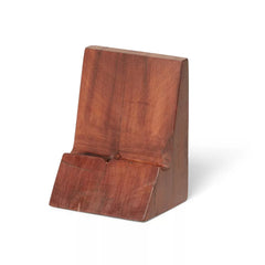 Solid Wood Desktop Phone Stand
