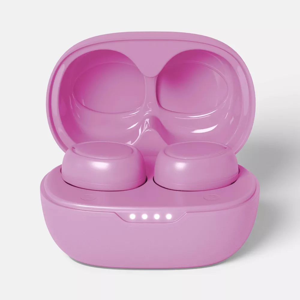 True Wireless Bluetooth Sweat Resistant In-Ear Earbuds With Charging Case