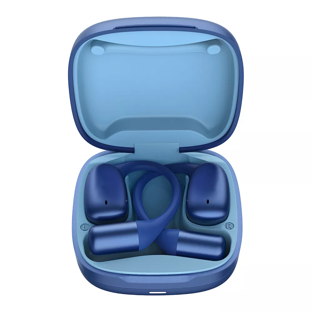 Open-Ear Bluetooth Earbuds With Earhooks & Charging Case