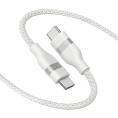 3ft PCR Braided Ultra Soft USB-C to USB-C Charging Cable