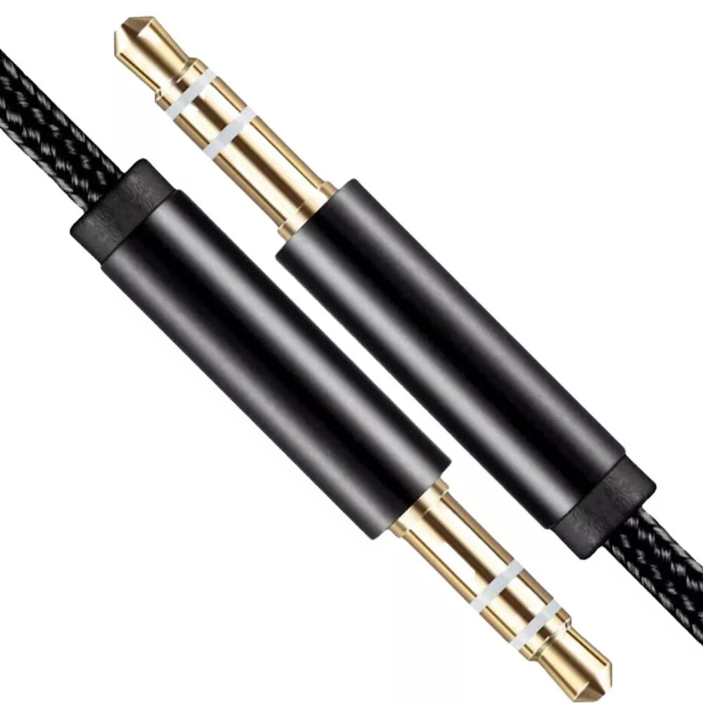 3.5mm Male to Male Braided AUX Audio Cable
