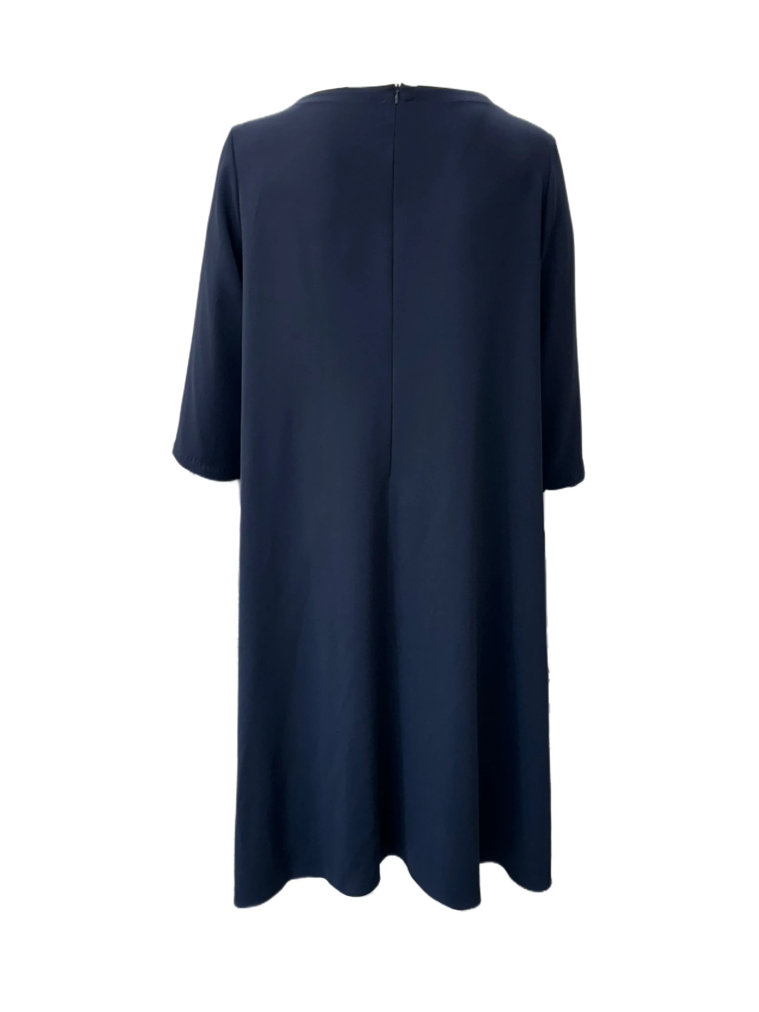 Marina Rinaldi Women's Navy Drop Shift Dress NWT